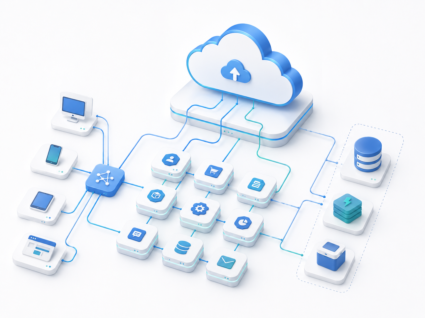 Página Arquitectura Cloud y Microservicios