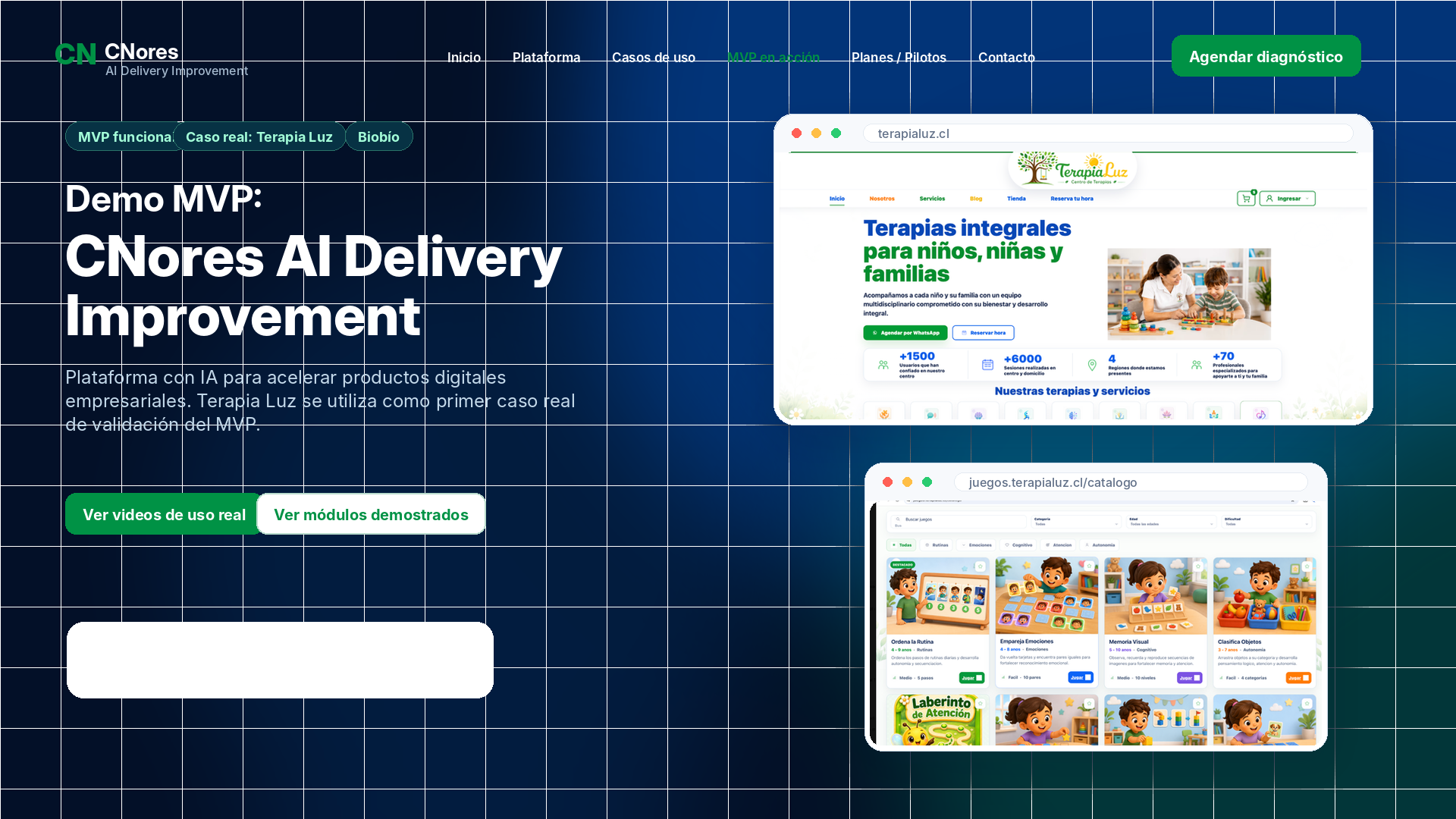 Demo MVP CNores AI Delivery Improvement